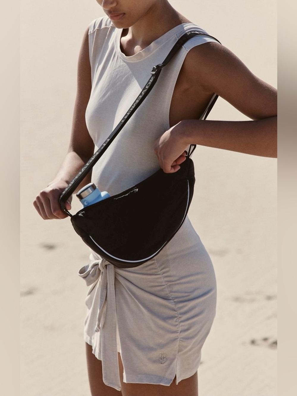 FP Movement by Free People ~ Bulls Eye Sling Bag ~ Black ~ *NWT* - Picture 15 of 15